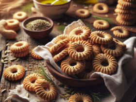 taralli senza glutine al finocchio per snack salati