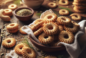 taralli senza glutine al finocchio per snack salati