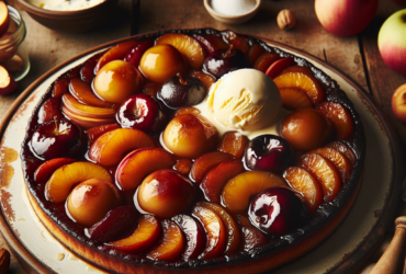 tarte tatin senza glutine per dessert alla frutta rovesciati