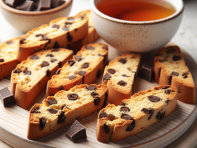 biscotti senza glutine con gocce di cioccolato per snack classici