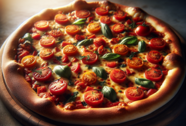 pizza senza glutine con bordo ripieno per serate film