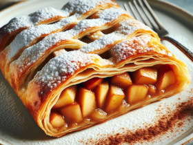 strudel senza glutine di mele per merende austriache