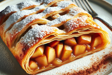 strudel senza glutine di mele per merende austriache