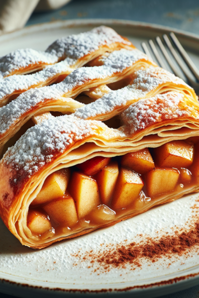 strudel senza glutine di mele per merende austriache