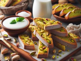 biscotti senza glutine al pistacchio per dolci siciliani