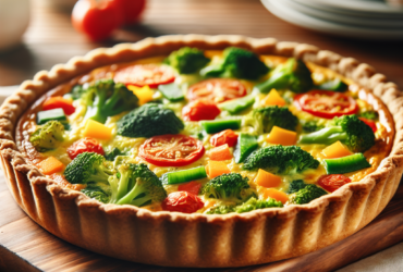 quiche senza glutine con verdure per pranzi leggeri