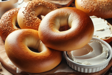 bagels senza glutine per colazioni americane
