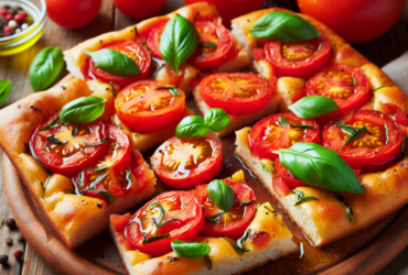 focaccine senza glutine al pomodoro per snack veloci