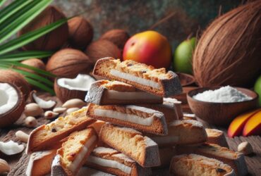 biscotti senza glutine alla farina di cocco per dolci esotici