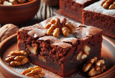 brownies senza glutine alle noci per dolci americani