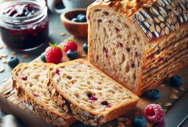 pane senza glutine ai cereali per colazioni nutrienti