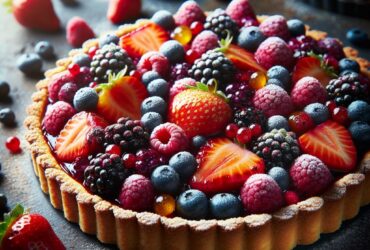 torta senza glutine ai frutti di bosco per dolci freschi