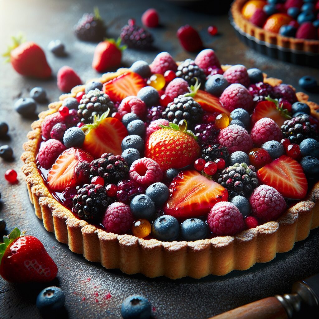 torta senza glutine ai frutti di bosco per dolci freschi