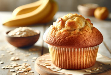 muffin senza glutine alla banana per merende sane