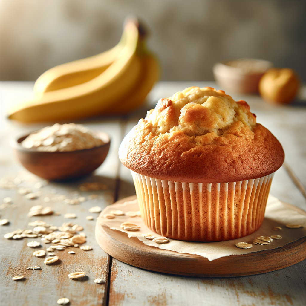 muffin senza glutine alla banana per merende sane