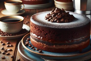 torta senza glutine al cioccolato e caffè per amanti del caffè