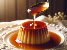 flan senza glutine al caramello per dessert al cucchiaio