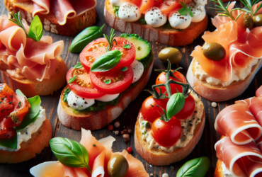 crostini senza glutine per antipasti e aperitivi