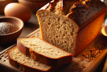 pane fatto in casa senza glutine ad alto contenuto proteico