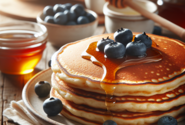 pancake senza glutine al buttermilk per colazioni americane