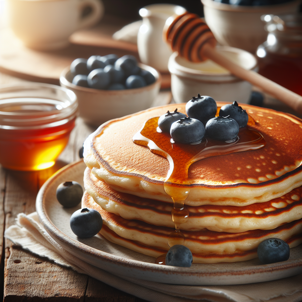 pancake senza glutine al buttermilk per colazioni americane