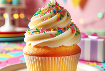 cupcake senza glutine alla vaniglia per feste di compleanno