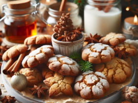 biscotti senza glutine speziati per dolci natalizi