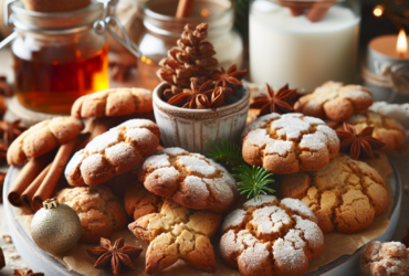 biscotti senza glutine speziati per dolci natalizi