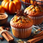 muffin senza glutine alla zucca e spezie per l'autunno