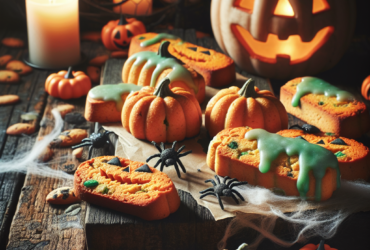 biscotti senza glutine alla zucca per Halloween