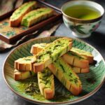 biscotti senza glutine al tè verde per dolci orientali