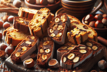 biscotti senza glutine al cioccolato e nocciole per merende golose