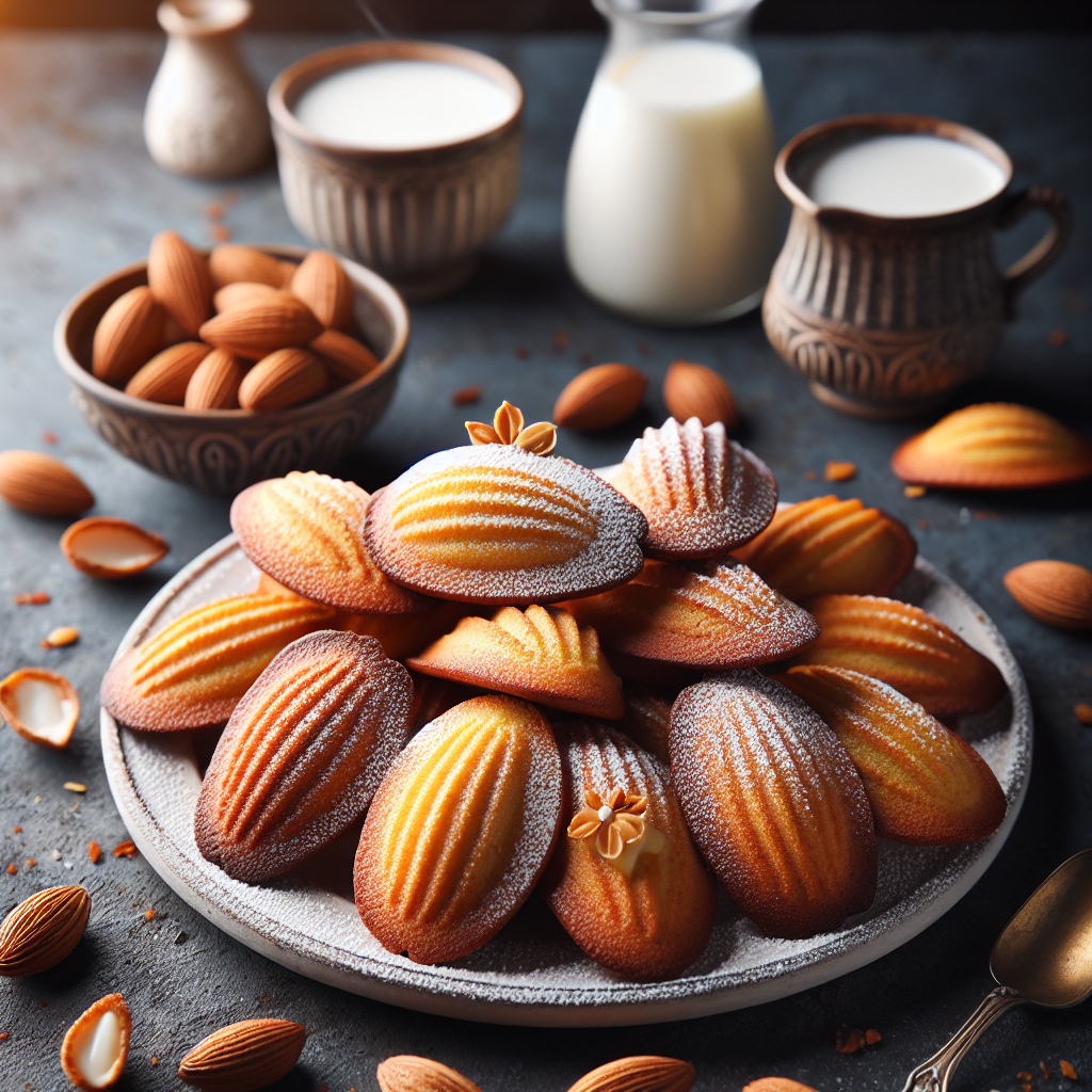 madeleines senza glutine per dolci francesi