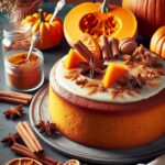 torta senza glutine alla zucca e spezie per dolci stagionali