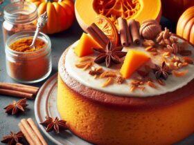 torta senza glutine alla zucca e spezie per dolci stagionali