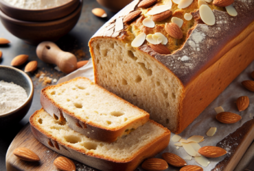 pane fatto in casa senza glutine con farina di mandorle