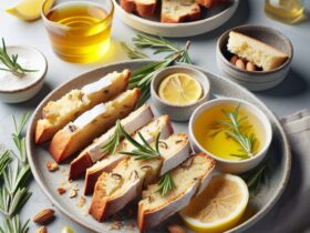 biscotti senza glutine al limone e rosmarino per dolci unici