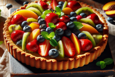 crostata senza glutine alla frutta per dessert estivi