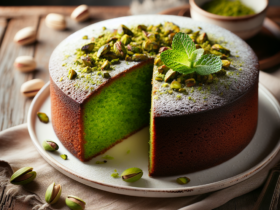 torta senza glutine al pistacchio per dolci gourmet