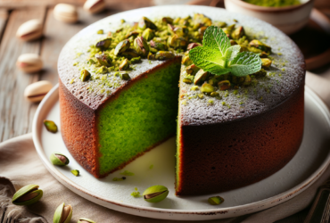 torta senza glutine al pistacchio per dolci gourmet