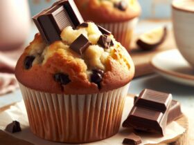 muffin senza glutine alla banana e cioccolato per colazioni rapide