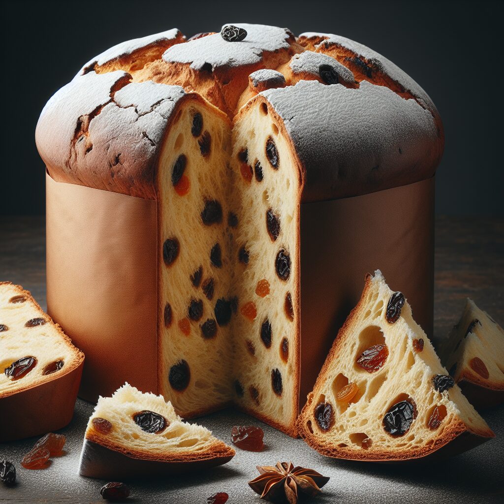 panettone senza glutine artigianale per le festività natalizie