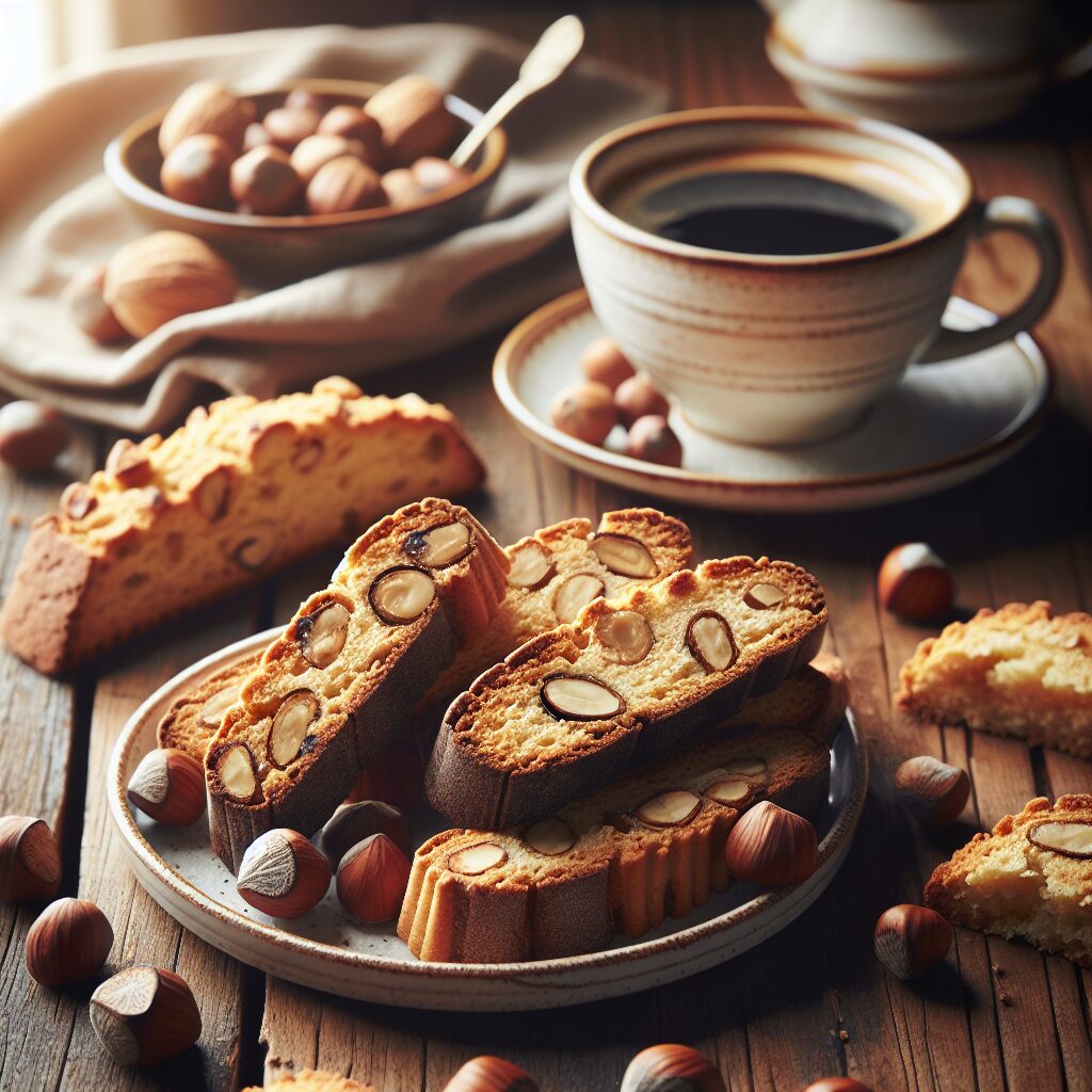 biscotti senza glutine alla nocciola per accompagnare il caffè