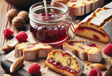 biscotti senza glutine ripieni di marmellata per dolci casalinghi