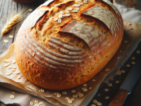 pane fatto in casa senza glutine con farina d'avena