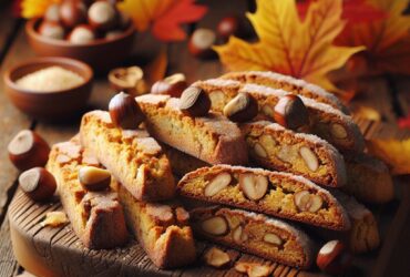 biscotti senza glutine con farina di castagne per dolci autunnali