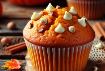 muffin senza glutine alla zucca e cioccolato bianco per un autunno dolce e goloso