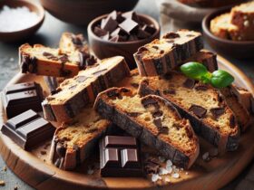 biscotti senza glutine al cioccolato fondente e sale marino per snack equilibrati