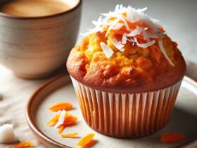 muffin senza glutine alla carota e cocco per una colazione esotica e nutriente