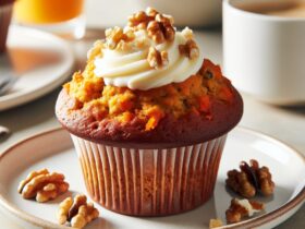 muffin senza glutine alla carota e noce per una colazione ricca e nutriente